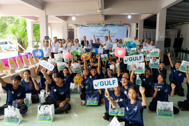 GULF Sparks Energy ชวนน้องท่องโลกพลังงาน ปี 3 สัญจรสร้างความรู้ใน 3 จังหวัด