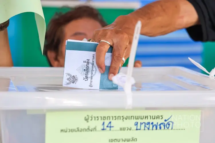 กกต.สรุปปิดหีบเลือกตั้ง กทม.-พัทยา เรียบร้อย ยังไม่เจอร้องเรียน