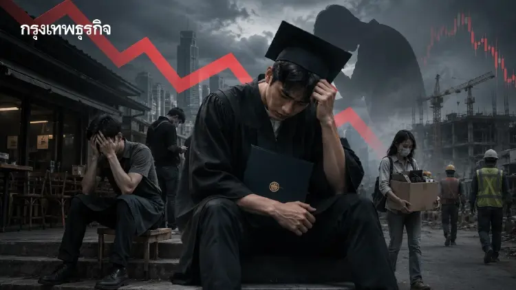วิกฤติตลาดแรงงานไทย ‘เรียนไม่ตรงสาย – 4 กลุ่มอาชีพเสี่ยง ไม่รอด’