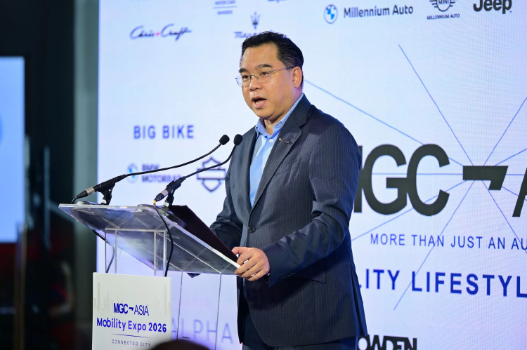 เอ็มจีซี ขนทัพรถ เรือ อัดแคมเปญ งาน "MGC-ASIA MOBILITY EXPO 2026’