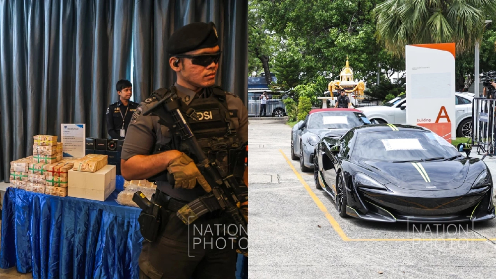 เปิดภาพ! ทรัพย์สิน เงินสด รถหรู คาด100ล้าน DSI ลุยยึดคดีดัง Forex