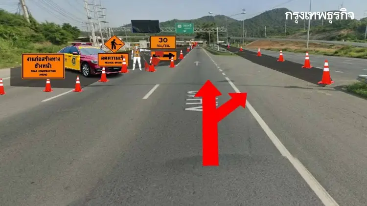กระทบใครบ้าง? ปิดถนนมิตรภาพ 9 ชั่วโมง เบี่ยงจราจร ขาเข้ากรุงเทพฯ