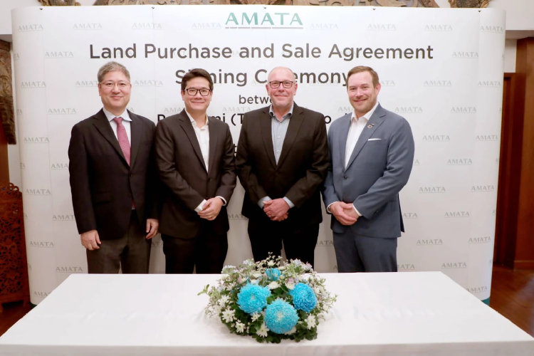 'อมตะ' ปิดดีลขายที่ดินให้ 'โพลีเคมี' สร้างโรงงานแห่งแรกในอมตะซิตี้ ระยอง