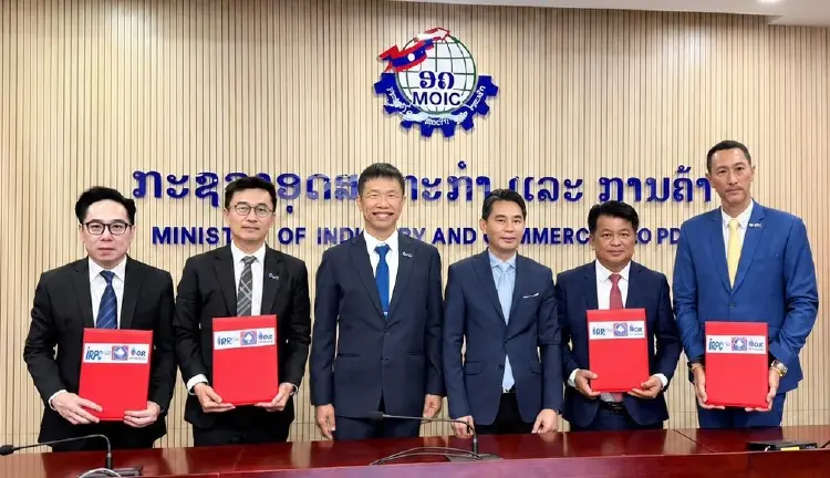 กลุ่มปตท. ลงนามซื้อขายน้ำมันเชื้อเพลิง 'รัฐวิสาหกิจเชื้อไฟลาว' หนุนมั่นคงพลังงาน