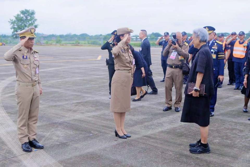 กรมสมเด็จพระเทพรัตนราชสุดา ทรงปฏิบัติพระราชกรณียกิจพื้นที่สกลนคร