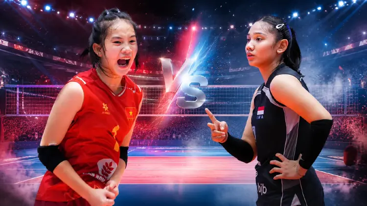 ดูวอลเลย์บอลสด เวียดนาม พบ อินโดนีเซีย ปริ๊นเซส คัพ 2026 รอบตัดเชือก