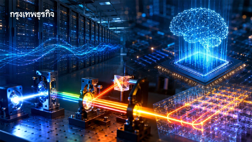 รู้จัก Photonic Computing เมื่อเอไอกินไฟไม่อั้น โลกเริ่มมอง ‘แสง’ แทนไฟฟ้า