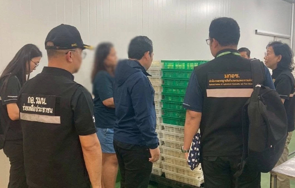 บุกจับ 'ทุเรียนแช่เยือกแข็ง' เถื่อน ยึดของกลาง 25 ตัน มูลค่า 8 ล้าน
