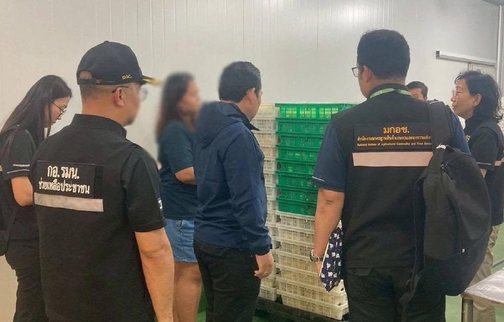 บุกจับ 'ทุเรียนแช่เยือกแข็ง' เถื่อน ยึดของกลาง 25 ตัน มูลค่า 8 ล้าน