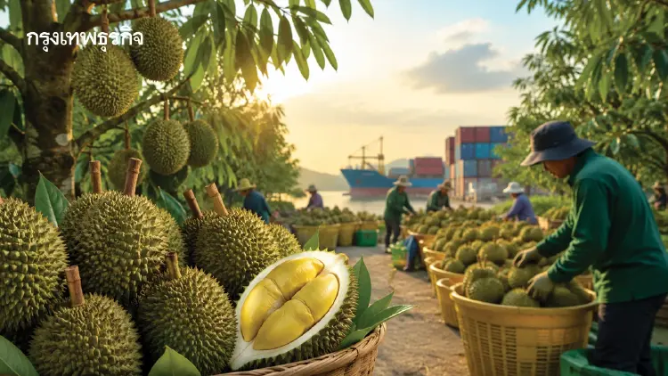 ‘ทุเรียนภาคใต้’รับไม้ต่อคง‘โมเมนตัมตลาด’ ‘เกษตร’เข้มคุณภาพคว้าส่งออก1.5แสนล้าน