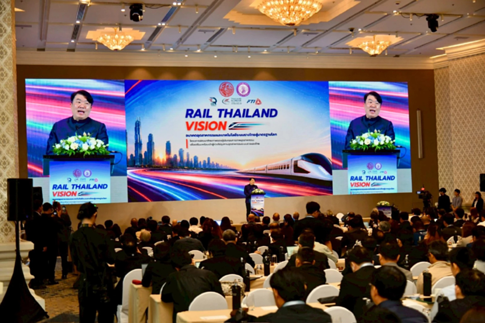 'สิริพงศ์' ดัน Local content ผลิตชิ้นส่วนระบบราง ลดการนำเข้า 100%
