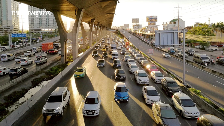 ปิดจราจรยาว 3 เดือน บางนา-ตราด ขาออก สร้างแยกต่างระดับวัดศรีวารีน้อย
