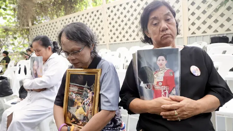ประชาชนโศกเศร้า น้อมแสดงความอาลัย 'เจ้าฟ้าพัชรกิติยาภา' สิ้นพระชนม์