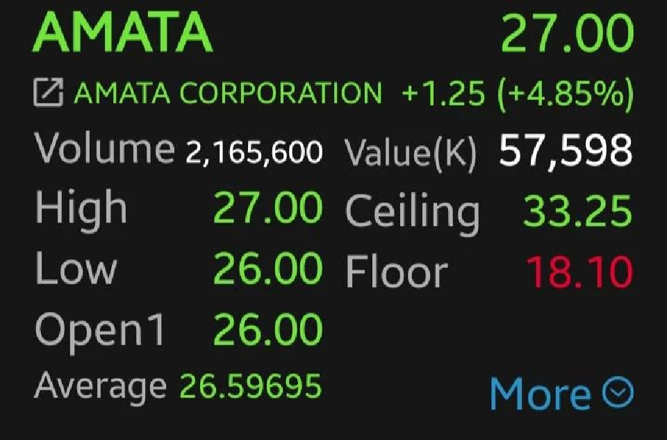 3 หุ้นนิคมฯ คึก AMATA พุ่ง 4.85% รับแรงหนุน Data Center ดันยอดขายที่ดินโต