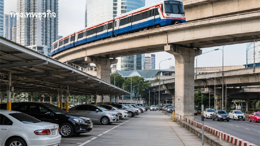 แจกพิกัด 30 จุดจอดแล้วจร แนวรถไฟฟ้า ทางรอดคนกรุงเบื่อรถติด