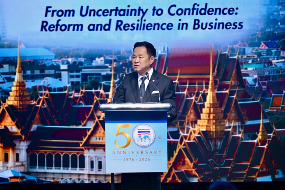 นายกฯพบ 400 นักลงทุน ปาฐกถาเวที JFCCT 2026  เชื่อมไทยสู่เศรษฐกิจโลก สร้างความเชื่อมั่นนักลงทุน