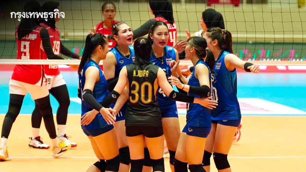 ผลวอลเลย์บอลหญิง ไทย ชนะ อินโดนีเซีย 3-1 ประเดิม SEA V Cup 2026