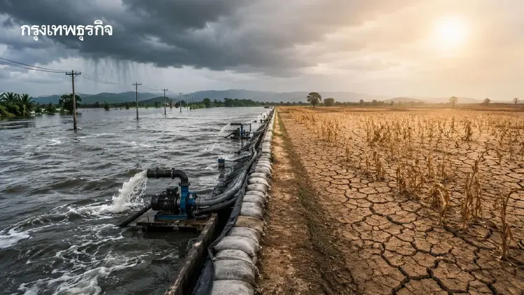 เอลนีโญพ่นพิษ ฝนทิ้งช่วง-น้ำหลาก ทส. ลุยช่วยพื้นที่เสี่ยง 70 ล้านไร่