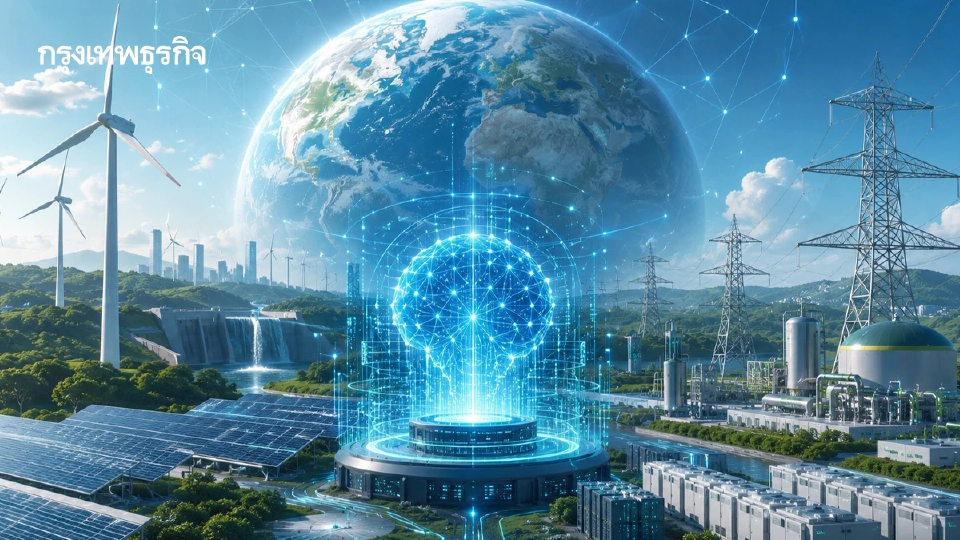 AI อาวุธใหม่ภาคพลังงาน ‘กู้วิกฤติโลกร้อน’-เซฟต้นทุนแสนล้านดอลลาร์สหรัฐ