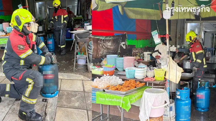 ด่วน! แก๊สหุงต้มรั่วไหล ในร้านอาหาร ซอยพหลโยธิน 40 เร่งปิดวาล์ว