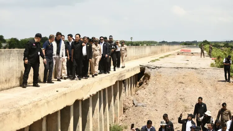 ‘อนุทิน’ ลุย หาดใหญ่ สั่งเตรียมพร้อมป้องกัน‘น้ำท่วม’ รับ ธรรมชาติคุมไม่ได้
