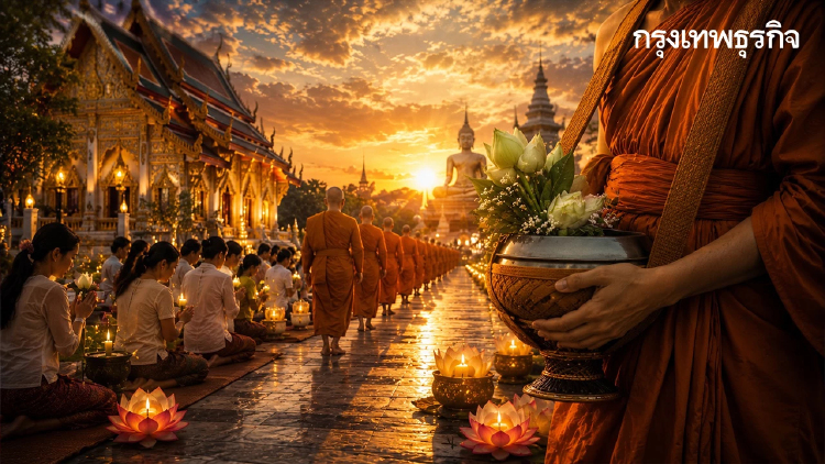 วันเข้าพรรษา 2569 ทำไมพระสงฆ์ต้อง 'จำพรรษา' 3 เดือน ห้ามพระเดินทาง