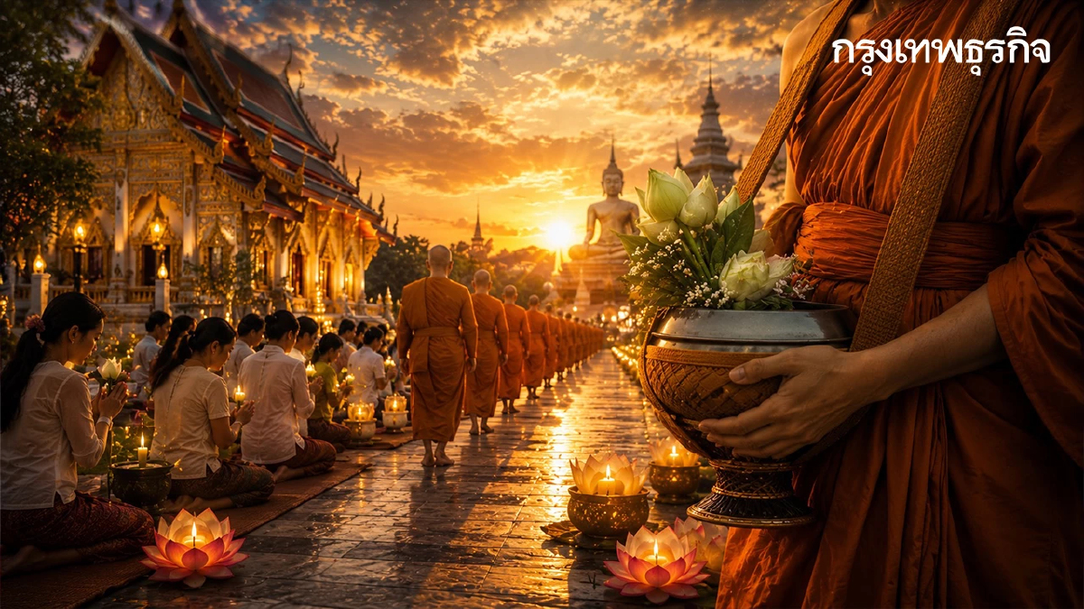 วันเข้าพรรษา 2569 ทำไมพระสงฆ์ต้อง 'จำพรรษา' 3 เดือน ห้ามพระเดินทาง
