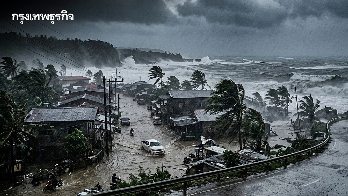 อุตุฯ เตือนฉบับ 1 ฝนตกหนัก คลื่นสูง 10-15 ก.ค.นี้ พายุบาหวี่ ไม่เข้าไทยแต่ทำมรสุมแรง