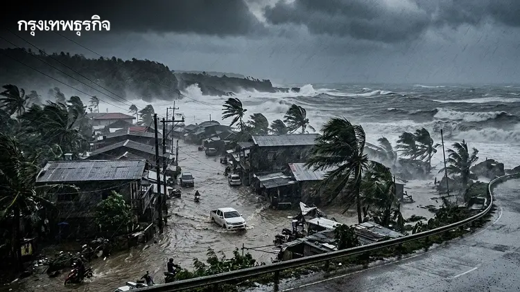 อุตุฯ เตือนฉบับ 1 ฝนตกหนัก คลื่นสูง 10-15 ก.ค.นี้ พายุบาหวี่ ไม่เข้าไทยแต่ทำมรสุมแรง