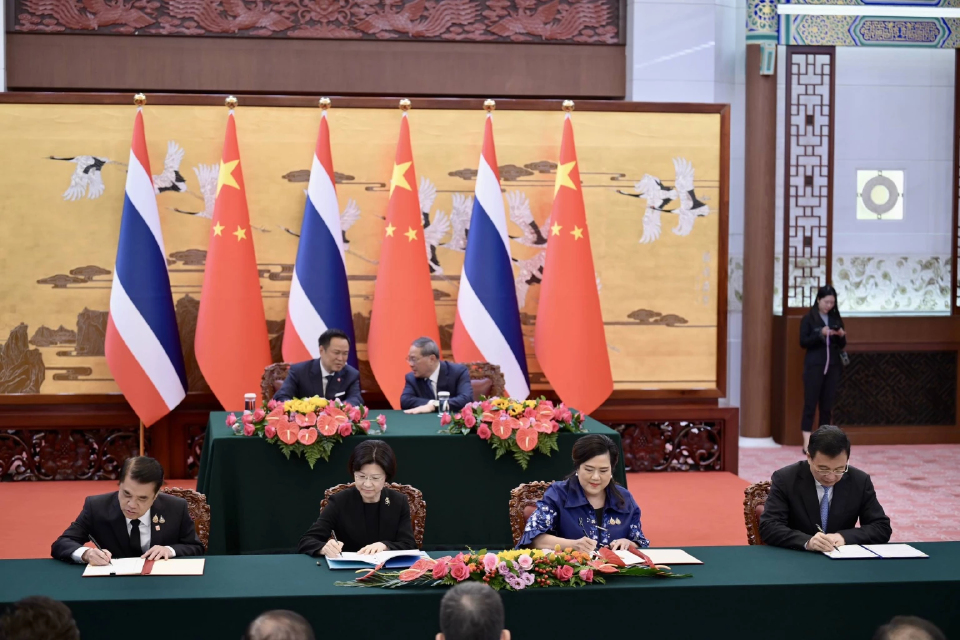 ไทย–จีน ลงนาม 2 MOUคุมเข้มสุขลักษณะสัตว์น้ำและบริหารจัดการน้ำ