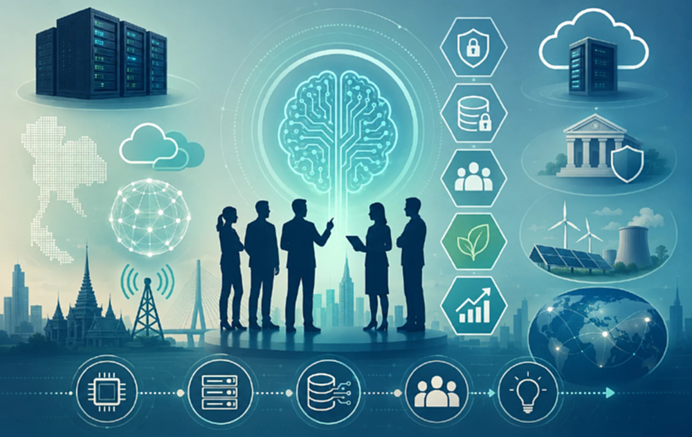 AI ไทยก้าวสู่จุดเปลี่ยน 'Sovereign AI' รับมือโจทย์ใหญ่ 'คน-ข้อมูล'