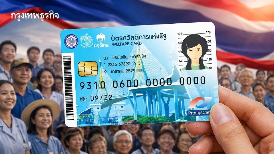 เริ่มพรุ่งนี้! ประกาศผล 'บัตรสวัสดิการแห่งรัฐ' ผ่าน 4 ช่องทางหลัก