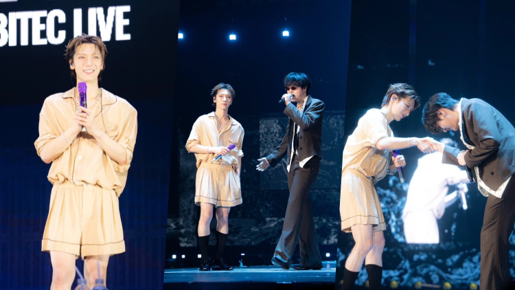 ลุค 'Ten Lee' ในชุดนอน Saint Laurent ขึ้นเวทีคอนเสิร์ต TEN : CORE0110