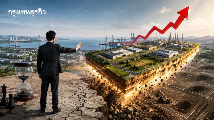 ลงทุนชะลอ สวนราคาที่ดิน EEC พุ่ง 31% ส่งสัญญาณที่ดินอุตสาหกรรมขาดแคลน