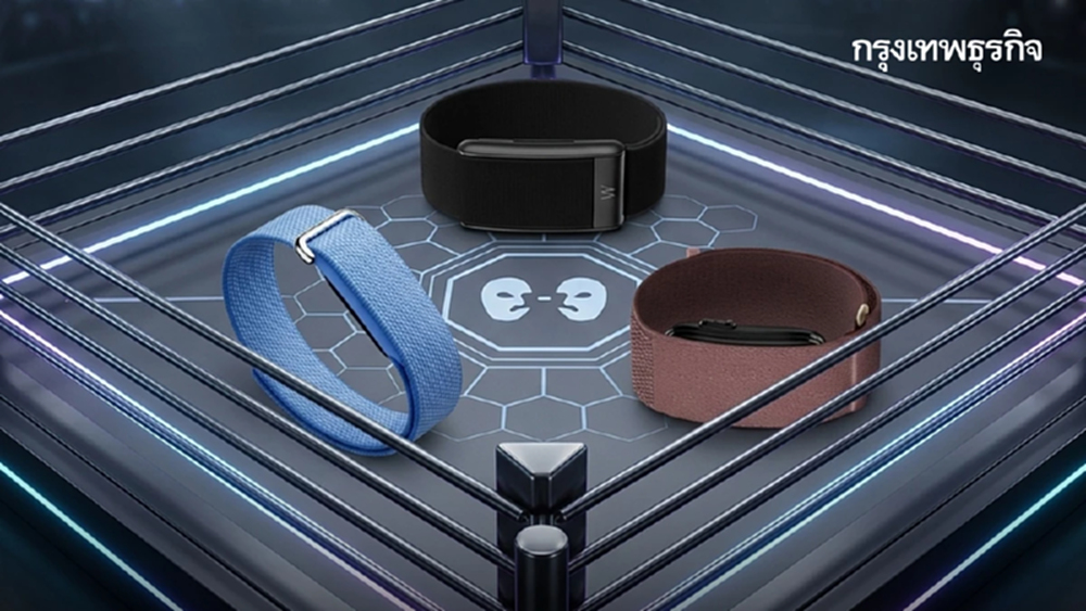 ศึกสามเส้าสมาร์ตแบนด์ไร้จอ! Garmin CIRQA / Fitbit Air / WHOOP ใครชนะ