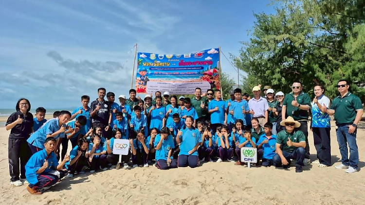 จากชายหาดชะอำ ถึงหาดสะพลี ซีพีเอฟ ผนึกเครือข่ายดูแลทะเลไทย