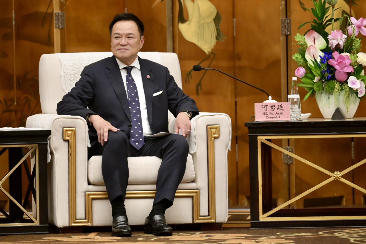 เปิดภารกิจอนุทินวันสุดท้ายเยือนจีน นำรัฐมนตรีหลายกระทรวงลงนาม MOUไทย-จีน 15 ฉบับ