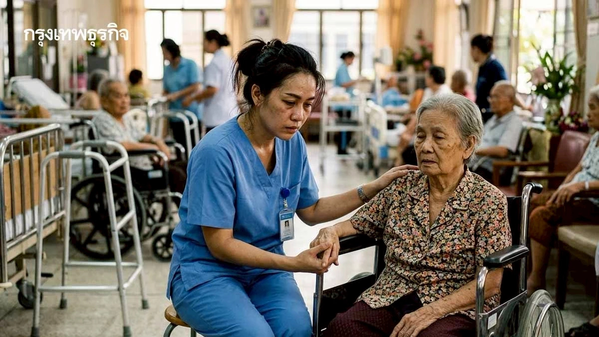 วิกฤติ 'Thailand Aging' เงินไม่พอ คนดูแลหาย โรคNCDs พุ่ง