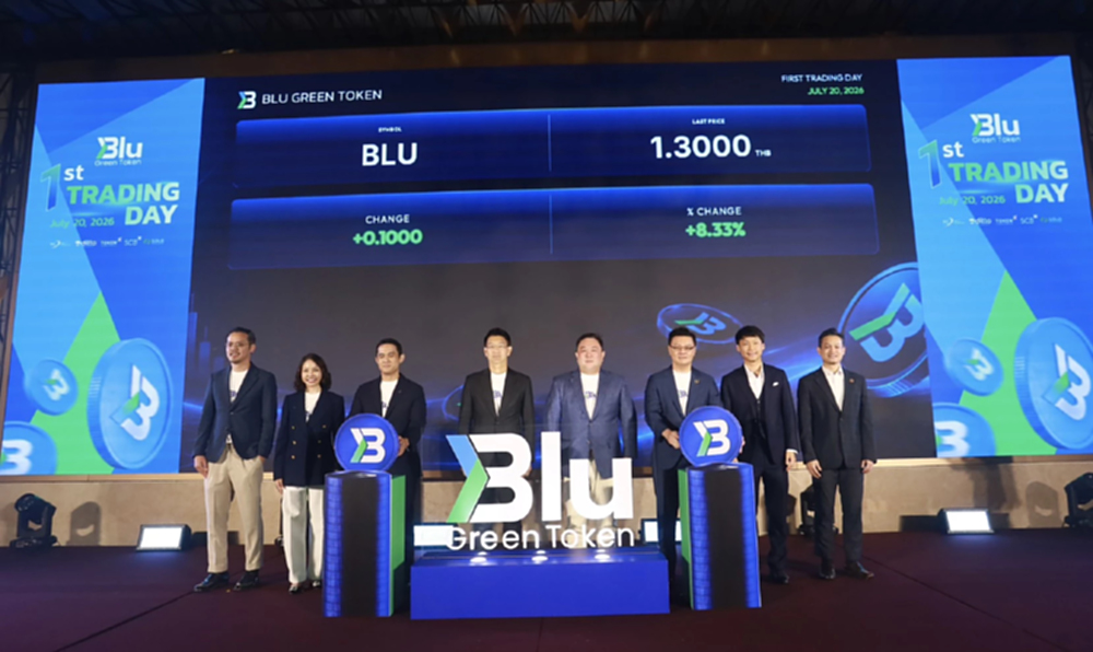 DITTO ปลื้ม! 'Blu Green Token' เทรดวันแรกเหนือจอง 20%  ระดมทุน 480 ล้าน ลุยฟื้นฟูป่าชายเลน