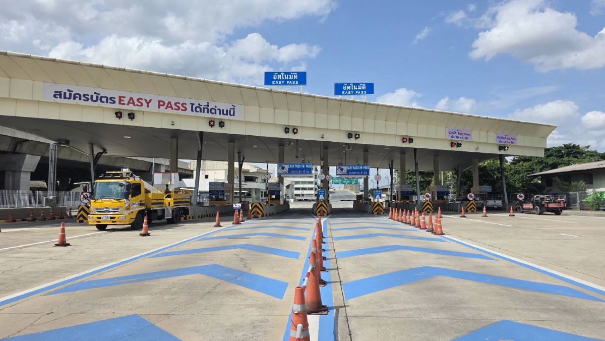 BEM ร่วมกับ กทพ. แจ้งปรับเปลี่ยนตำแหน่งช่องทางและเปิดใช้ช่อง Easy Pass เพิ่มเติม