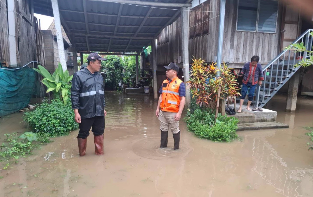 น้ำท่วม 4 อำเภอเชียงราย หลังฝนตกหนักน้ำป่าทะลัก เปิดประตูน้ำ 100%