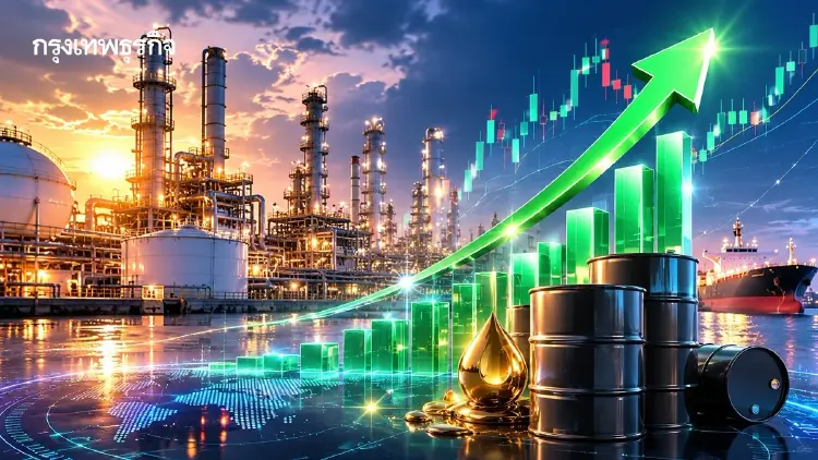 6 หุ้นโรงกลั่น-ปิโตรฯ บวก BCP นำ 2.87% โบรกชี้ รับ Crude Premium ลด แม้ตะวันออกกลางยังตึงเครียด