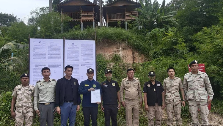 'หาดฟรีด้อม' โดน! ลุยผู้บุกรุกพื้นที่ป่า ติดประกาศคำสั่งกรมป่าไม้