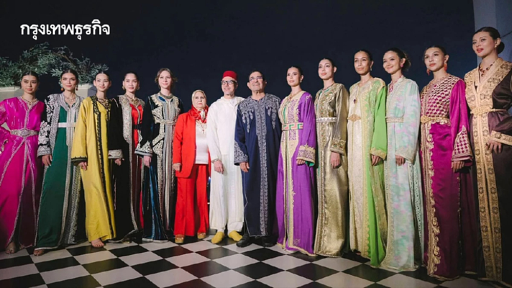 ชมแฟชั่นโชว์ ‘ชุดคาฟทัน’ สานสัมพันธ์ ‘ไทย-โมร็อกโก’