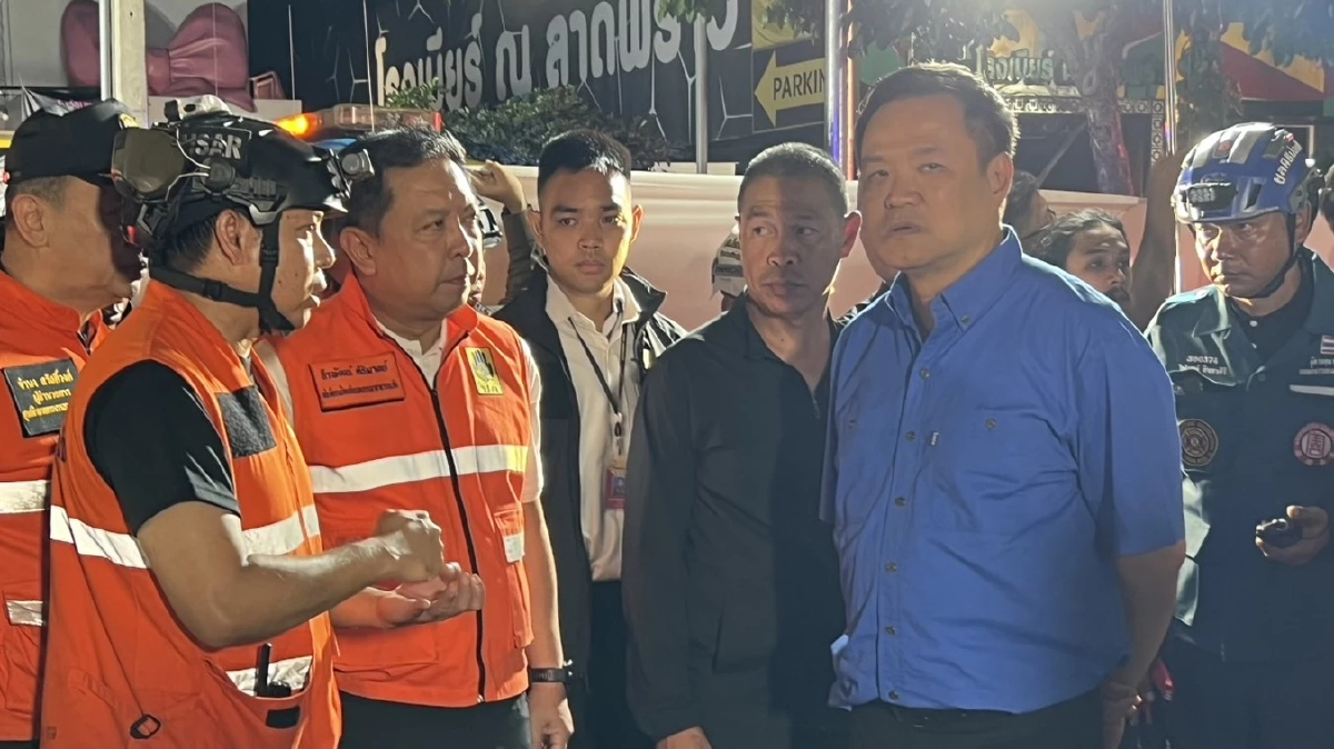 ‘อนุทิน’ แสดงความเสียใจ ‘ไฟไหม้โรงเบียร์ลาดพร้าว’ สั่ง หาสาเหตุอย่างละเอียด