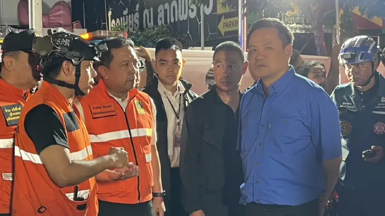 ‘อนุทิน’ แสดงความเสียใจ ‘ไฟไหม้โรงเบียร์ลาดพร้าว’ สั่ง หาสาเหตุอย่างละเอียด