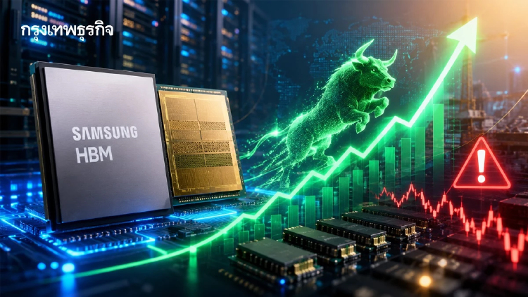 Samsung จ่อกำไรพุ่ง 18 เท่า AI ทำ ‘ชิปขาดตลาด’