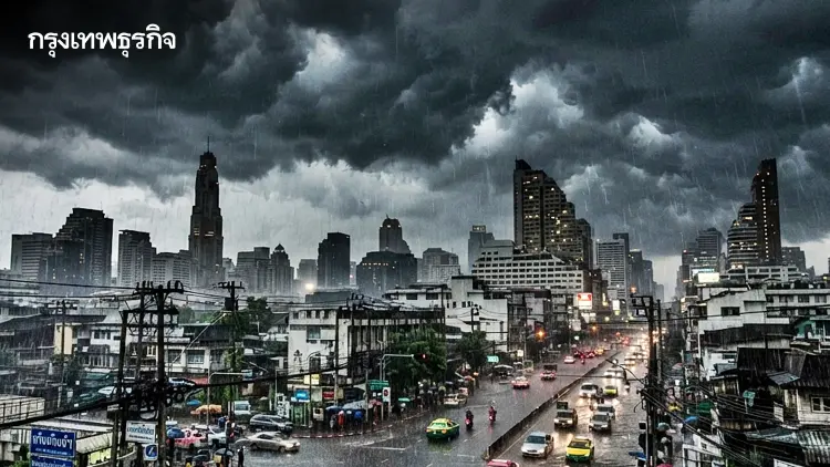 ประกาศ ฉ.5 เตือนรับมือ ฝนตกหนัก น้ำท่วมฉับพลัน 26-30 ก.ค.นี้ “พายุโนอึล” จ่อถล่มจีน