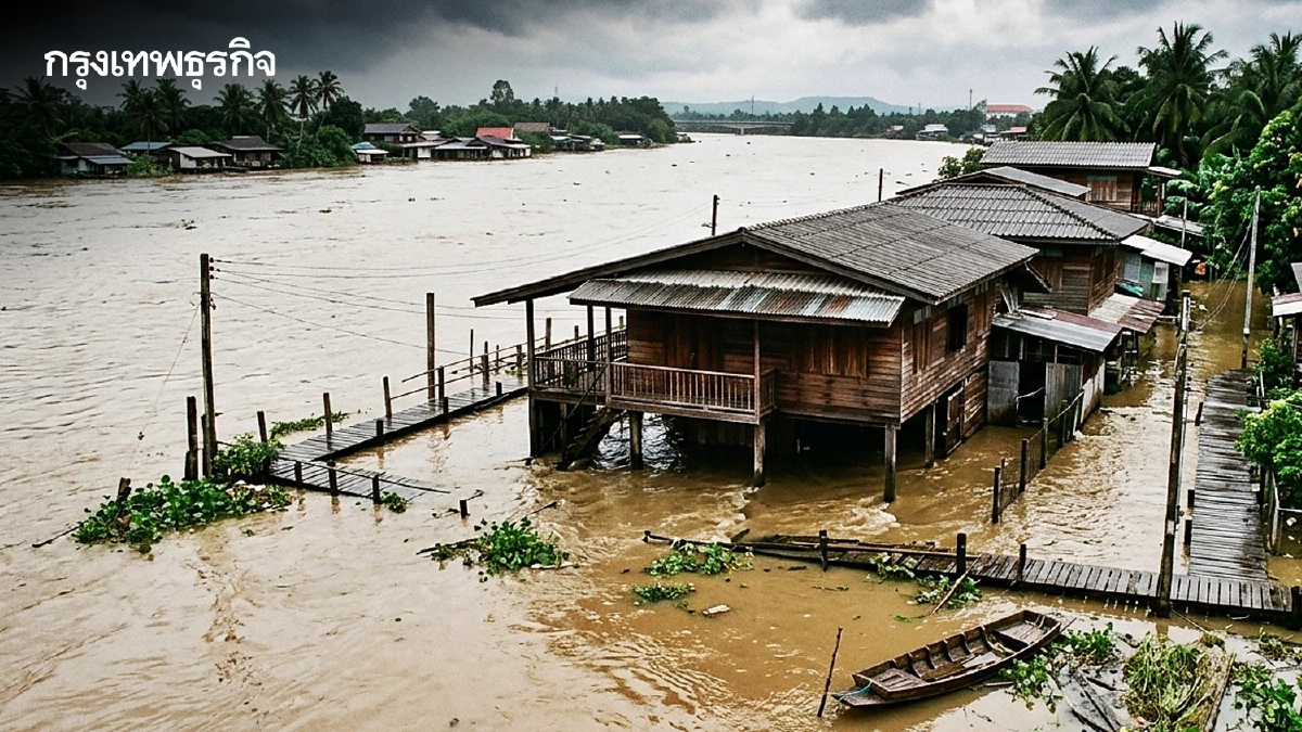 เตือนกทม. น้ำทะเลหนุนสูงตลอดทั้งสัปดาห์ น้ำท่วมพื้นที่ลุ่มเจ้าพระยา