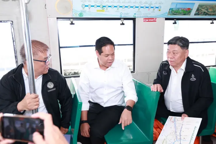 'สรรเพชญ' พลิกโฉมคมนาคมทางน้ำ ดันบริการเรือนักเรียน - เรือแท็กซี่